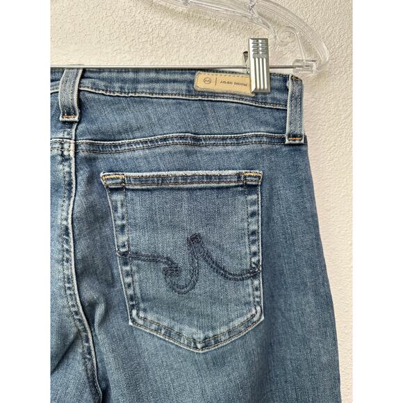 AG Adriano Goldschmied Prima Crop Cigarette Jeans Blue Women’s 29R - Picture 6 of 11